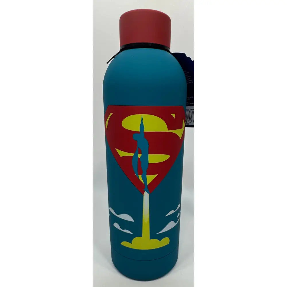 Botella acero inoxidable tacto suave Superman 700ml