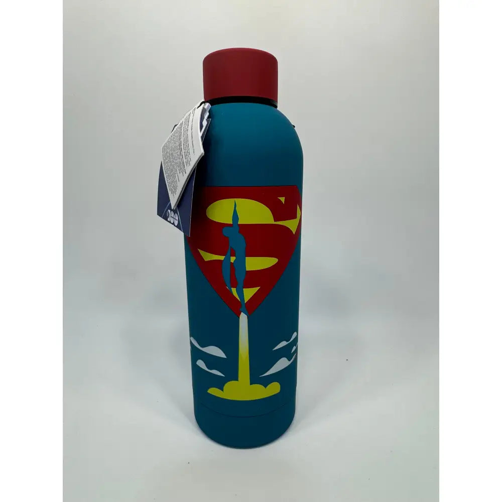 Botella acero inoxidable tacto suave Superman 700ml