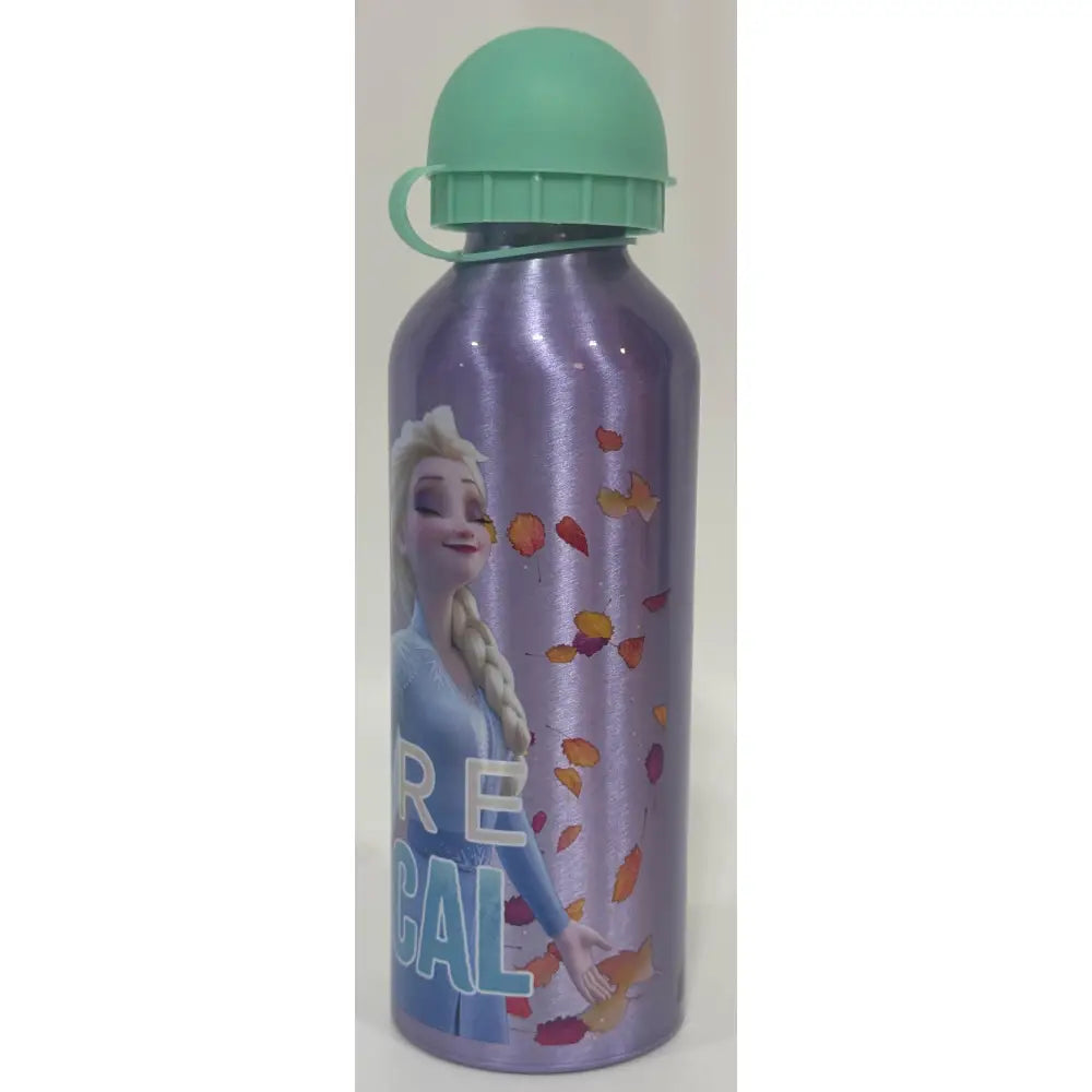 Botella agua aluminio 500ml Frozen Lila