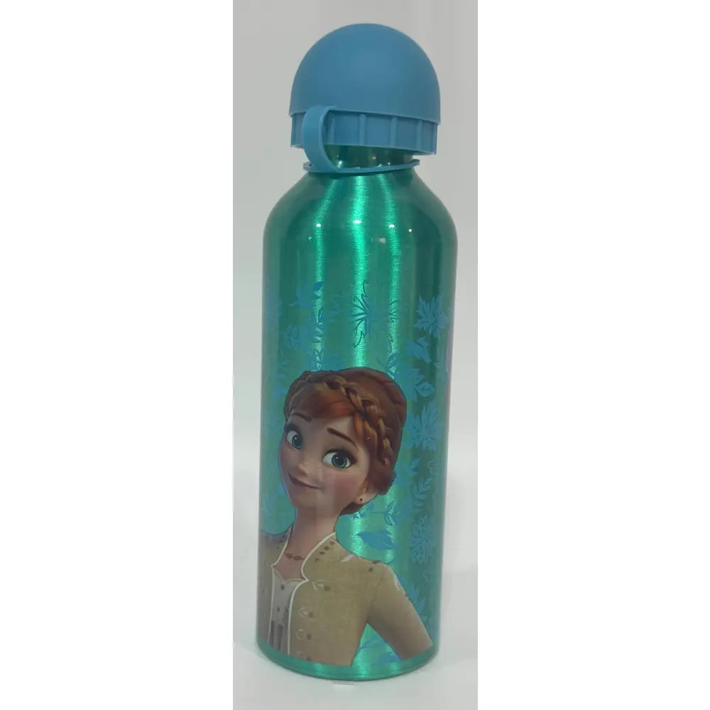 Botella agua aluminio 500ml Frozen Verde