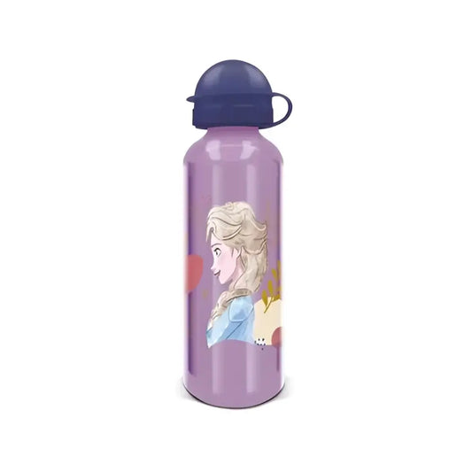 Botella de agua aluminio Frozen 530ml