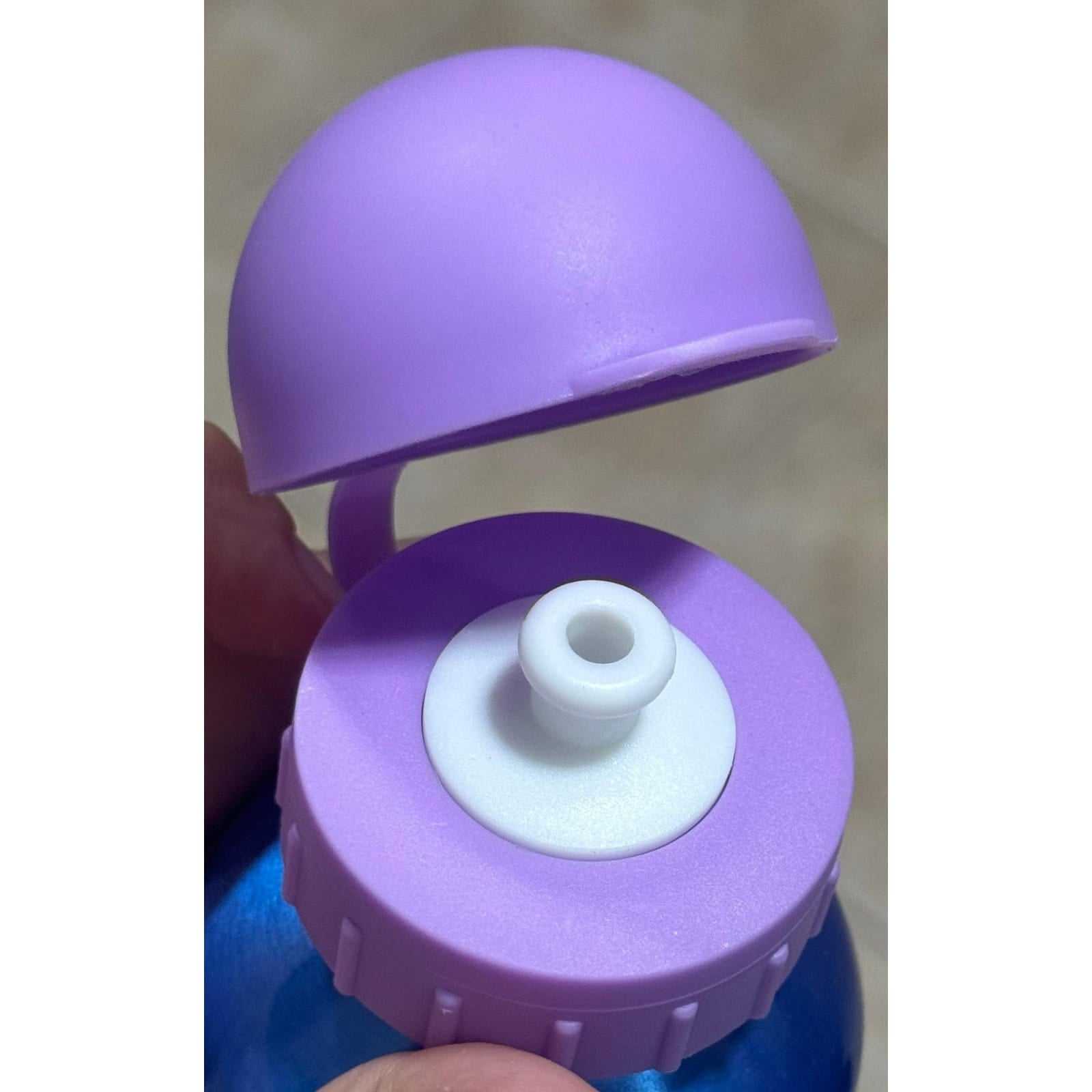 Botella de agua de aluminio Frozen azul de 500 ml