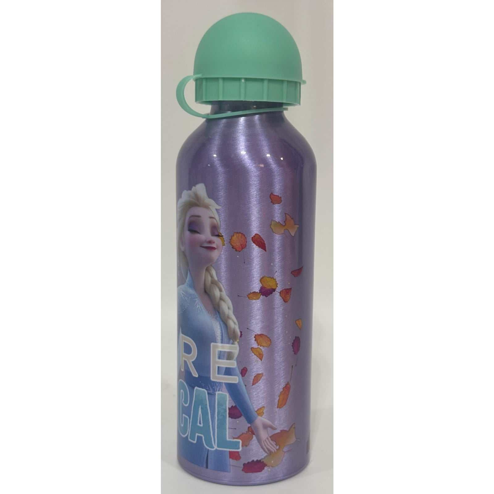 Botella agua aluminio 500 ml Frozen lila