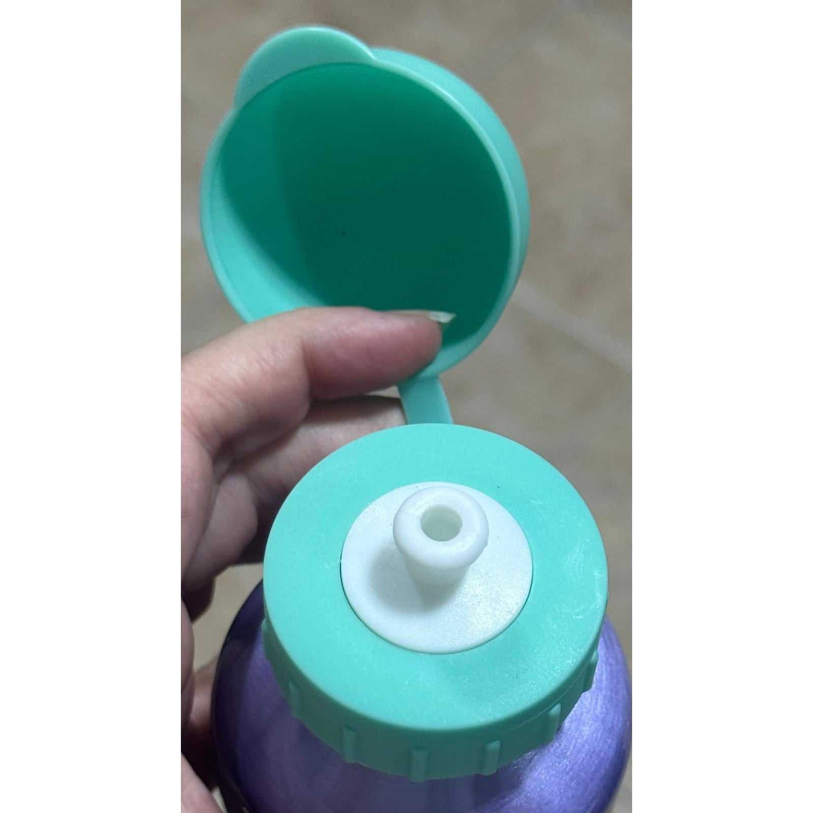 Botella agua aluminio Frozen lila de 500 ml