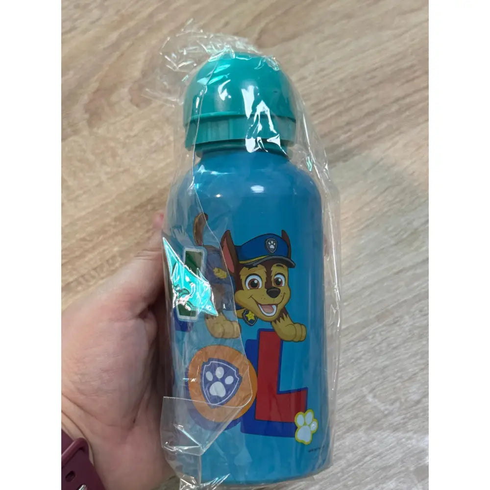 Botella de agua aluminio Patrulla Canina 400ml