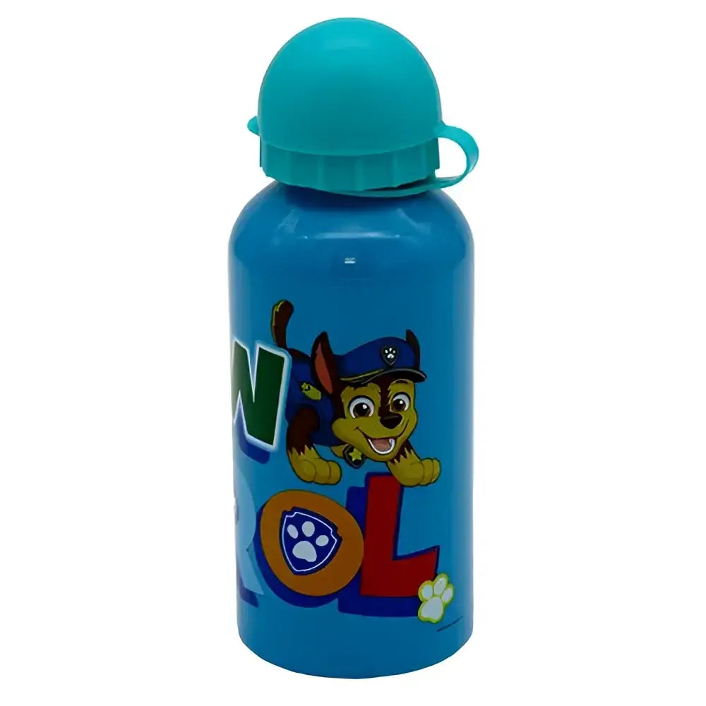 Botella de agua aluminio Patrulla Canina 400ml