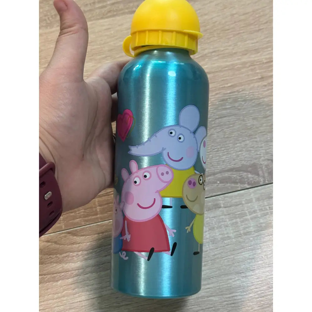 Botella de agua aluminio Peppa Pig 530ml