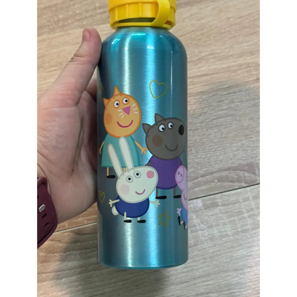 Botella de agua aluminio Peppa Pig 530ml