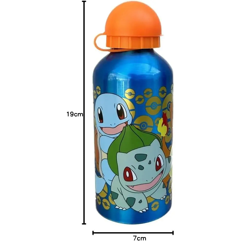 Botella de agua aluminio Pokémon 530ml