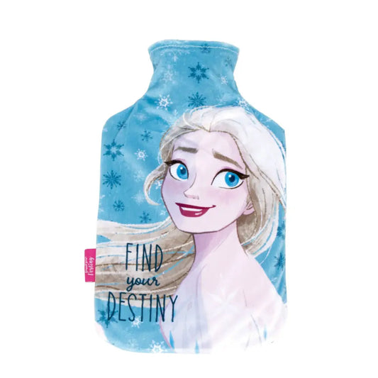 Botella de agua caliente con funda Frozen Disney 1,5 litros Bolsas