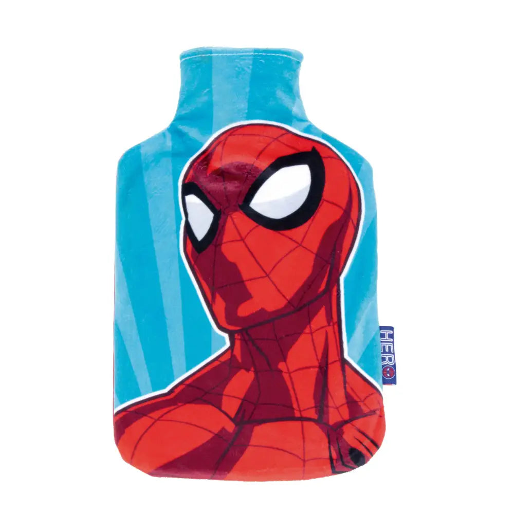Botella de agua caliente con funda Spiderman 1,5 litros Bolsas