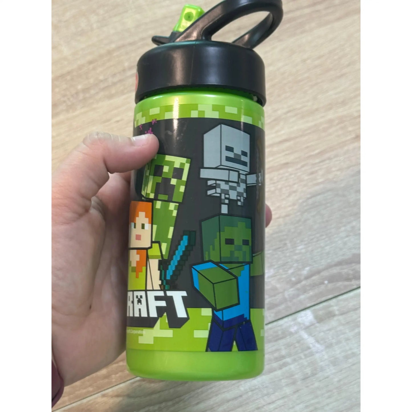 botella-agua-deportiva-pajita-asa-minecraft-410ml-111