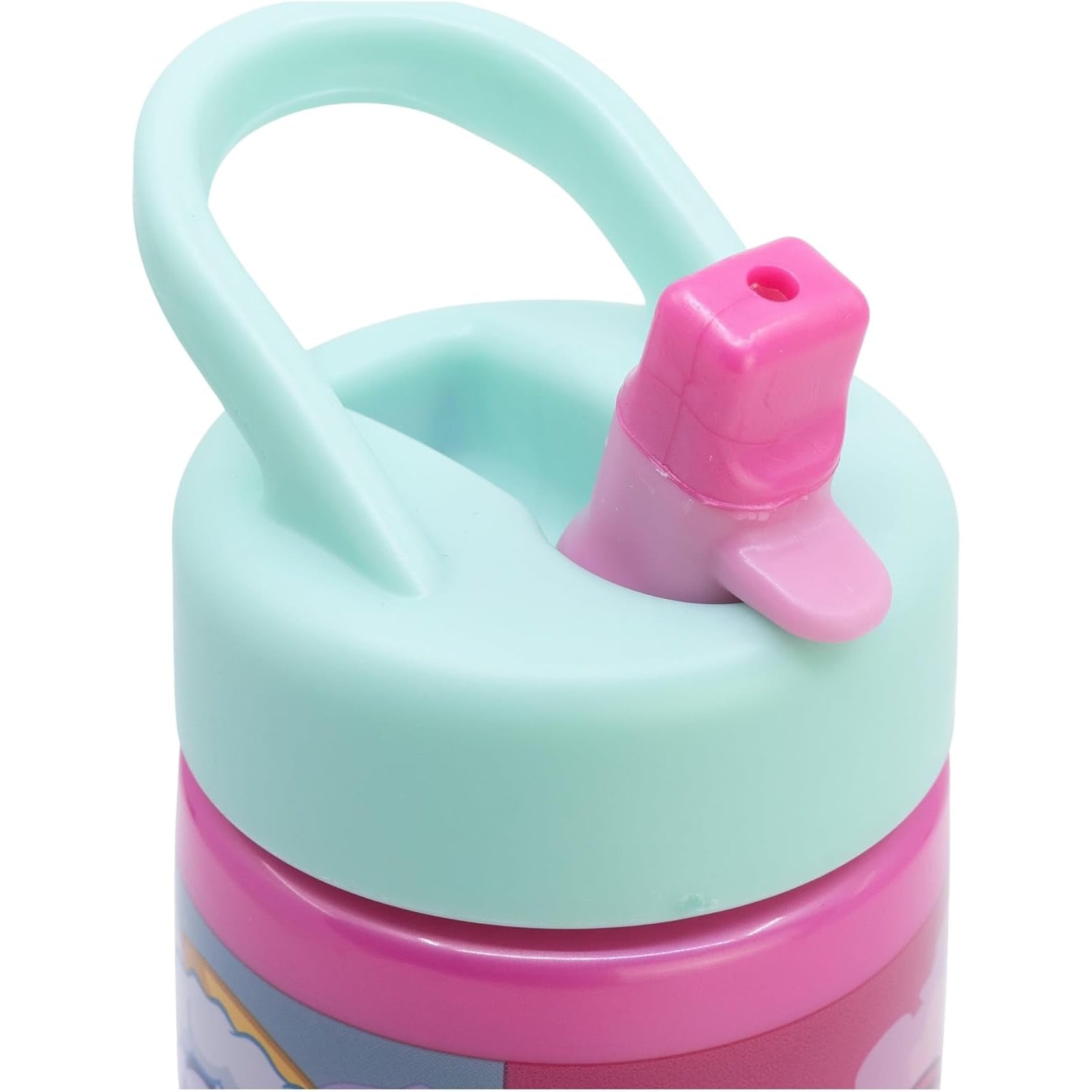 Botella de agua deportiva con pajita y asa Paw Patrol Skye Everest Liberty 410ml