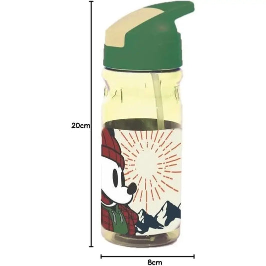 Botella de agua Mickey Mouse Scenic Route pajita 550ml