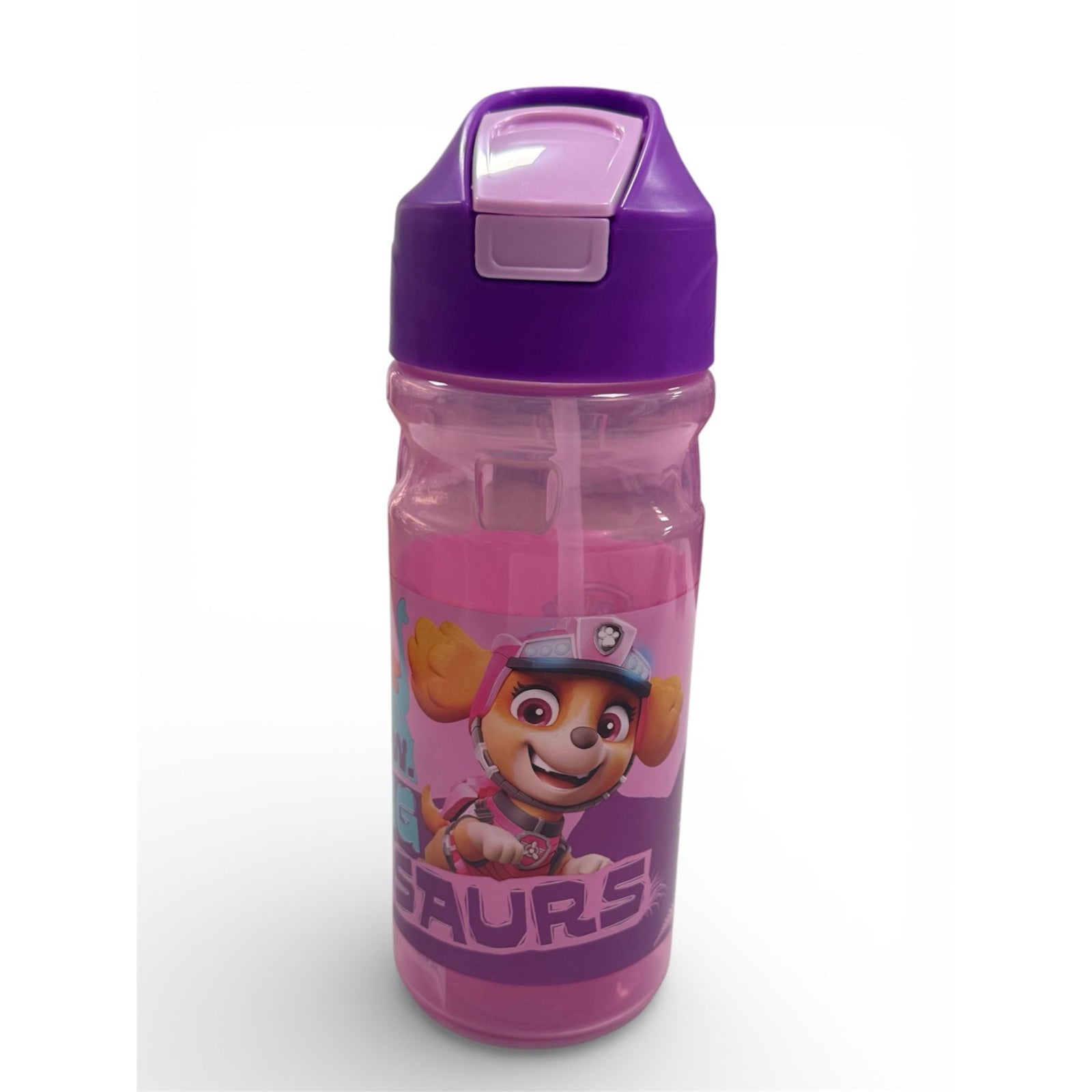 Botella de agua Skye Patrulla canina pajita 550ml