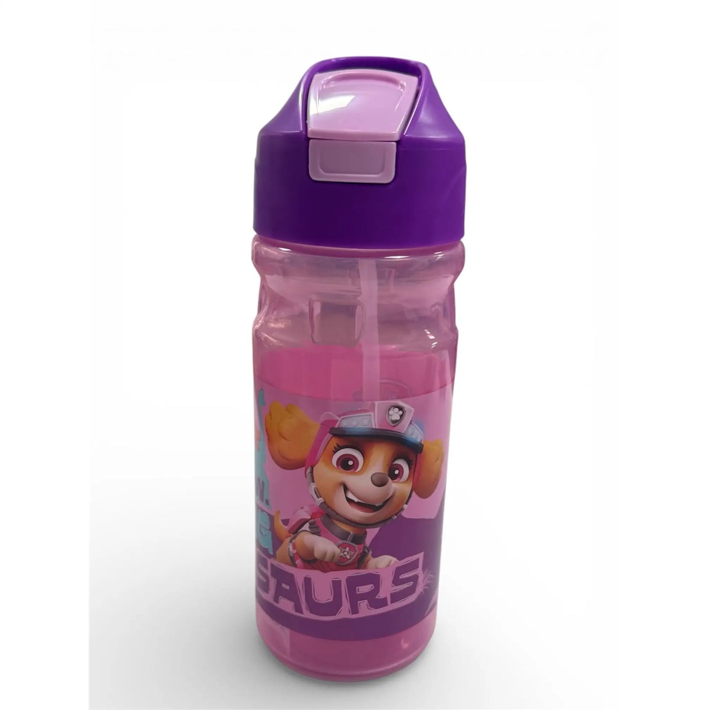 Botella de agua Skye Patrulla canina pajita 550ml