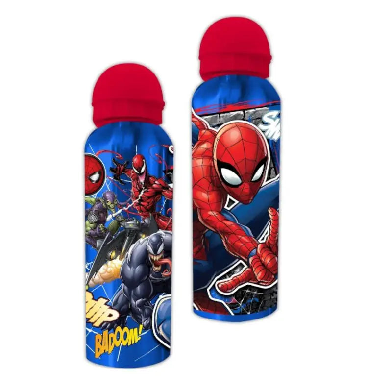 Botella aluminio SPIDERMAN 500ml - Ideal Cole y Excursiones