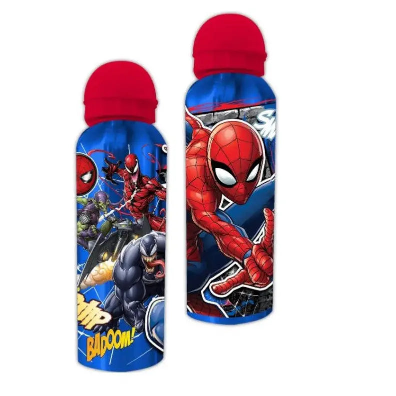 Botella aluminio SPIDERMAN 500ml - Ideal Cole y Excursiones