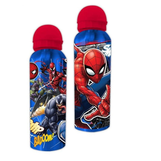 Botella aluminio SPIDERMAN 500ml - Ideal Cole y Excursiones