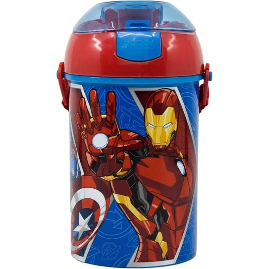 Botella Cantimplora de agua infantil MARVEL AVENGERS 450ML