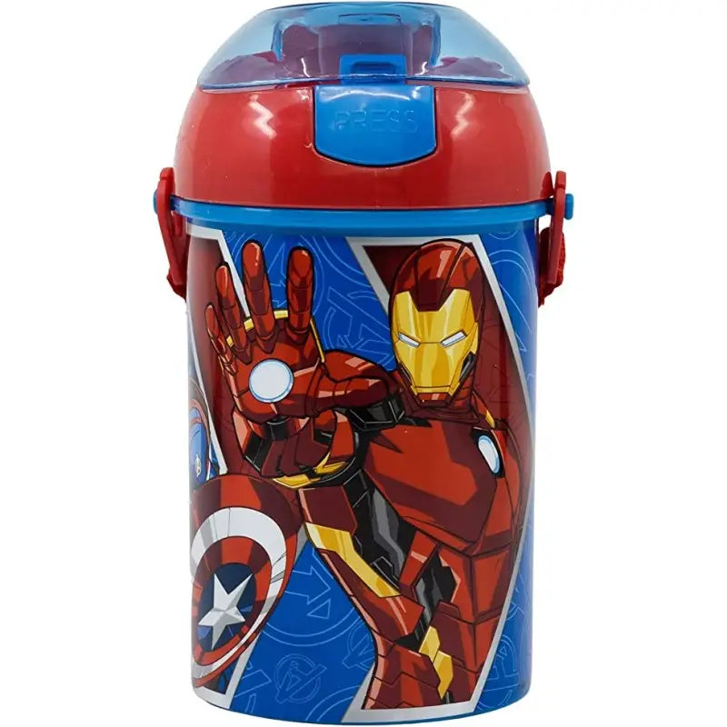 Botella Cantimplora de agua infantil MARVEL AVENGERS 450ML