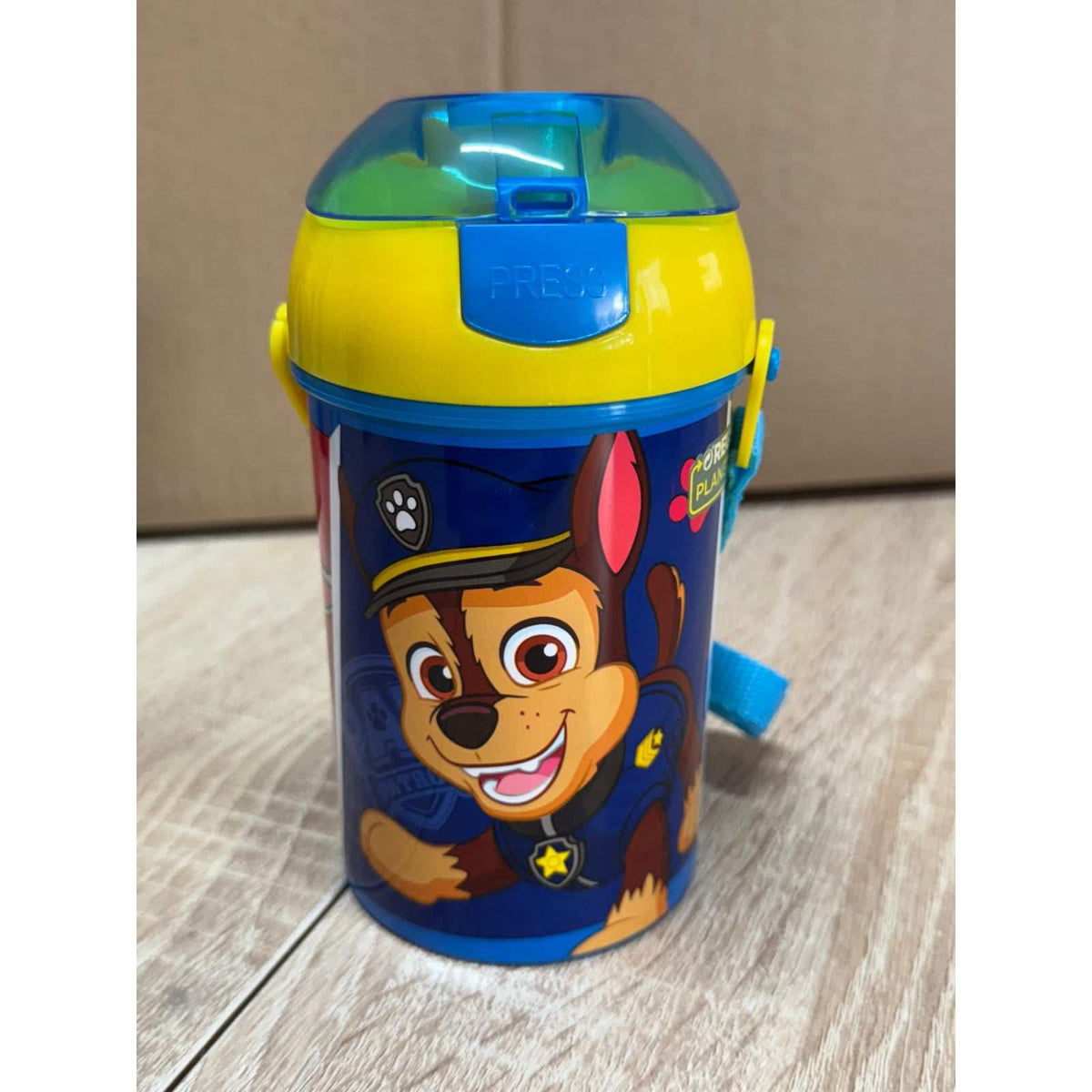 Botella cantimplora de agua infantil Patrulla Canina 450ml colorida