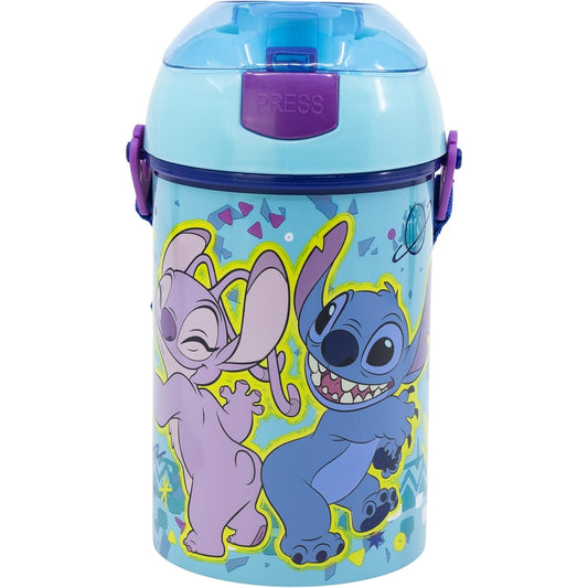 Botella Cantimplora de agua infantil Stitch 400ml