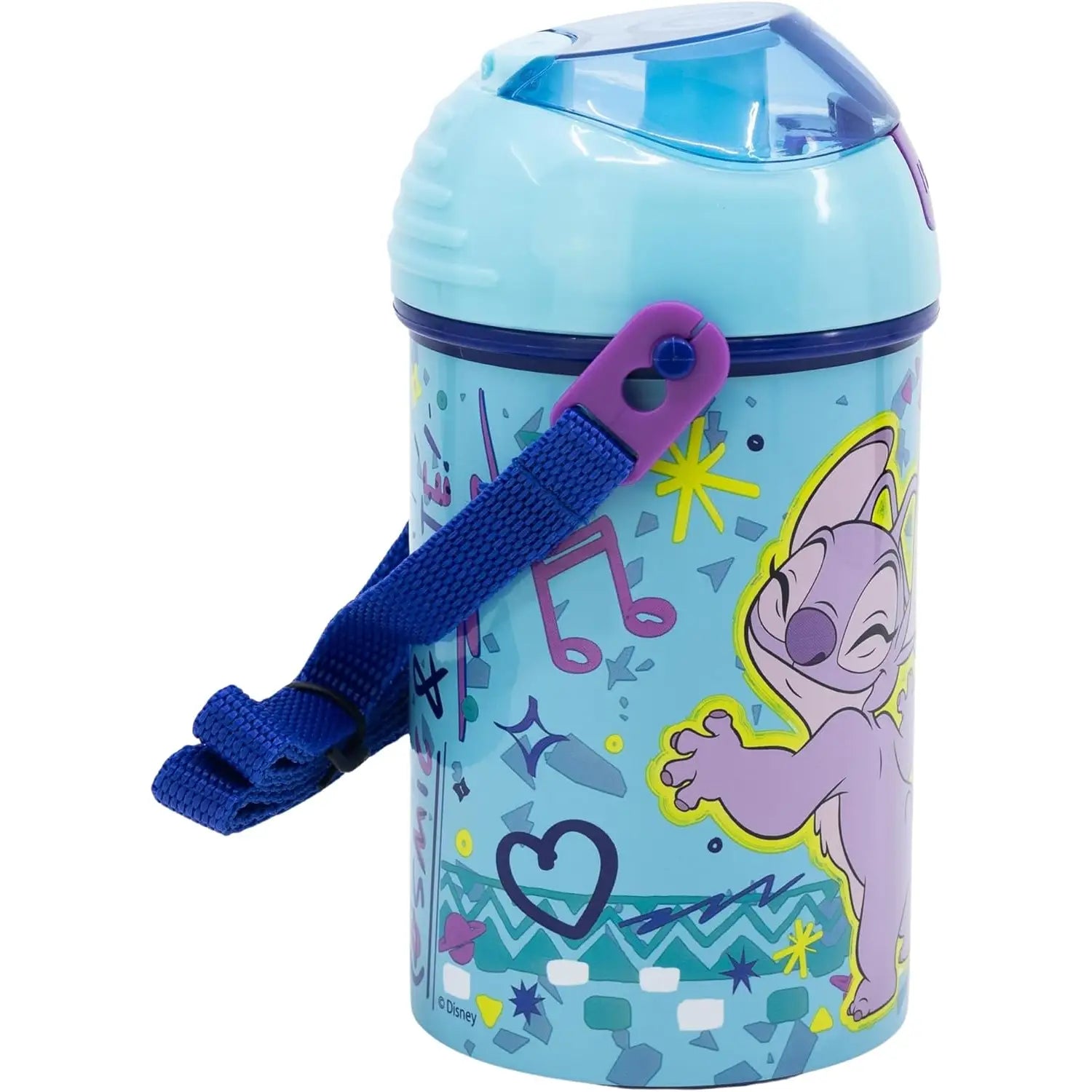 Botella Cantimplora de agua infantil Stitch 400ml