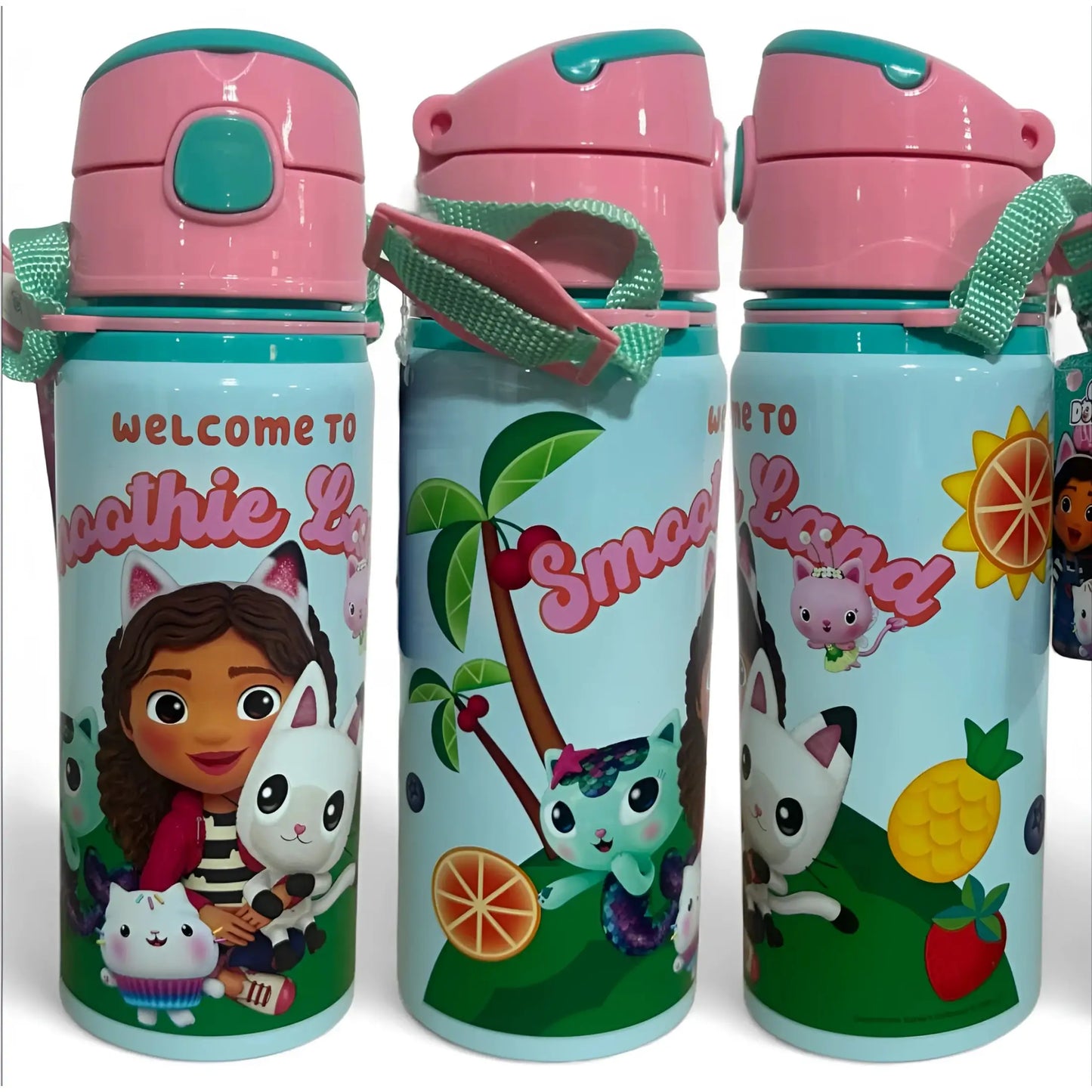 Botella Cantimplora con asa 600ml GABBYS DOLLHOUSE