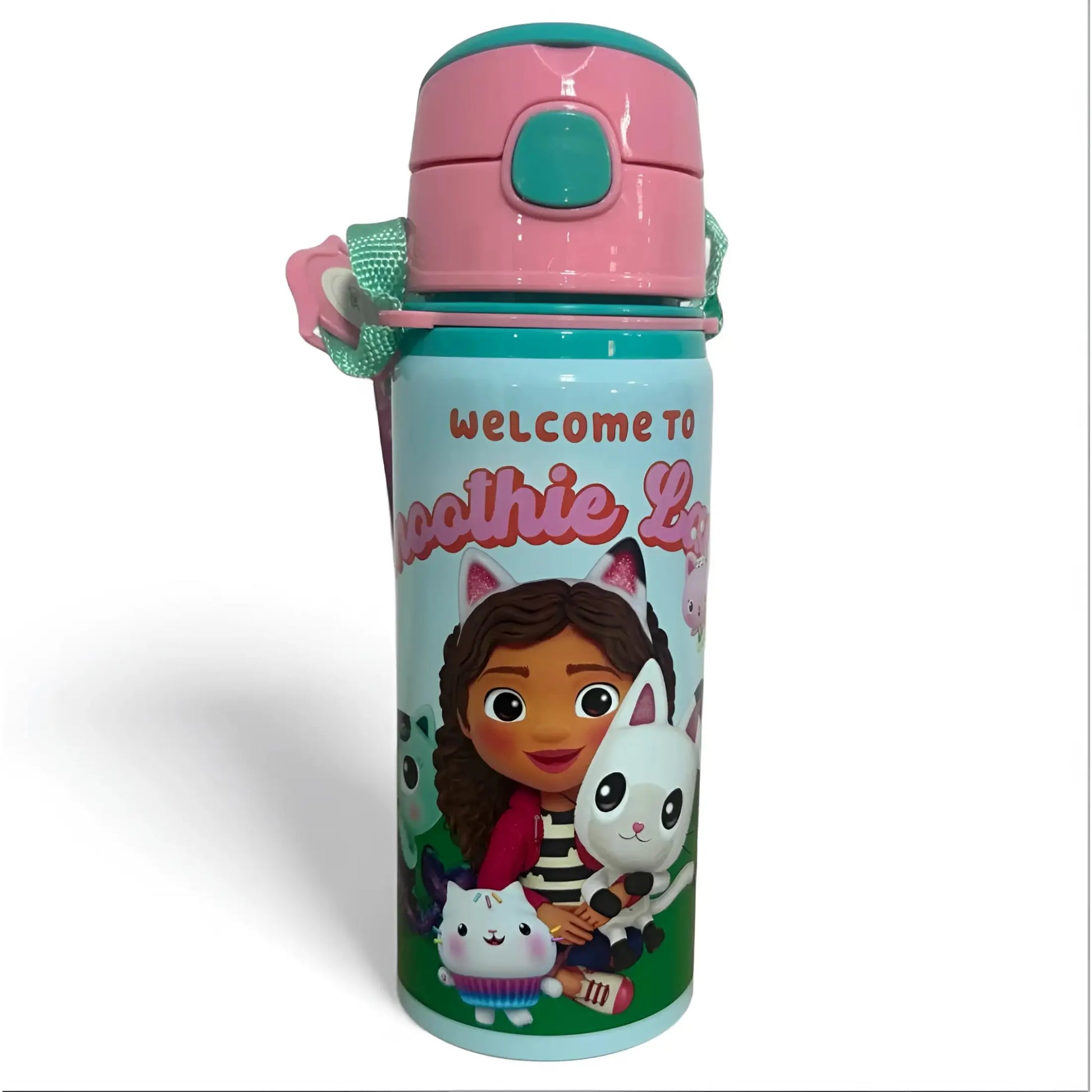 Botella Cantimplora con asa 600ml GABBYS DOLLHOUSE