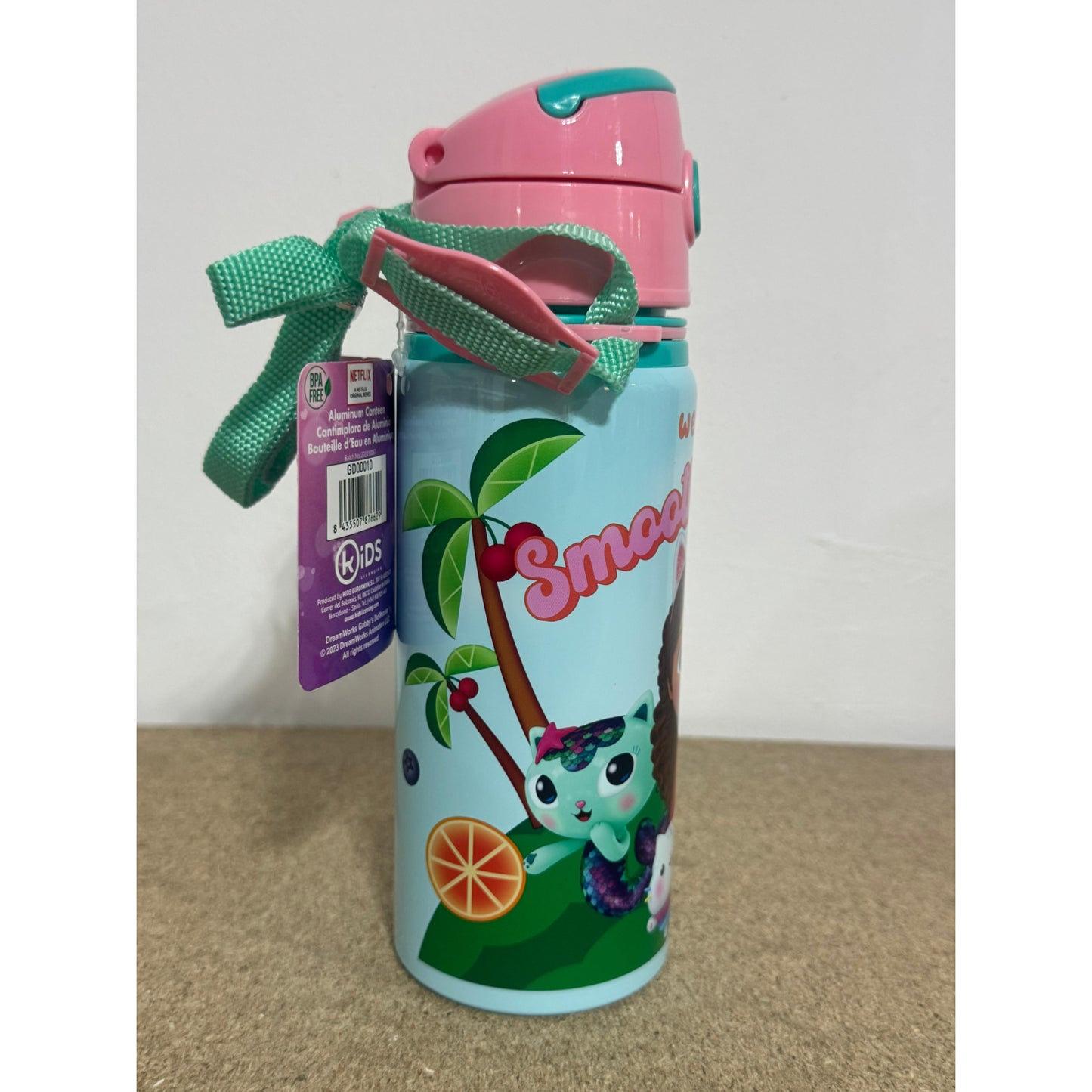 Botella Cantimplora con asa 600ml GABBYS DOLLHOUSE