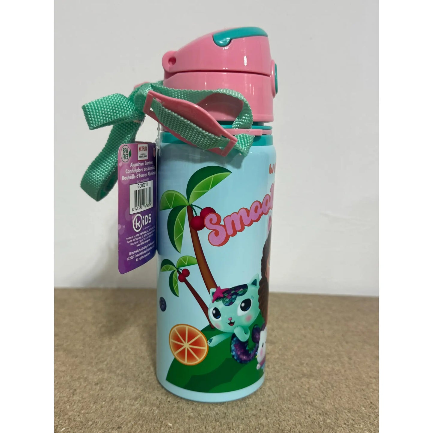 Botella Cantimplora con asa 600ml GABBYS DOLLHOUSE