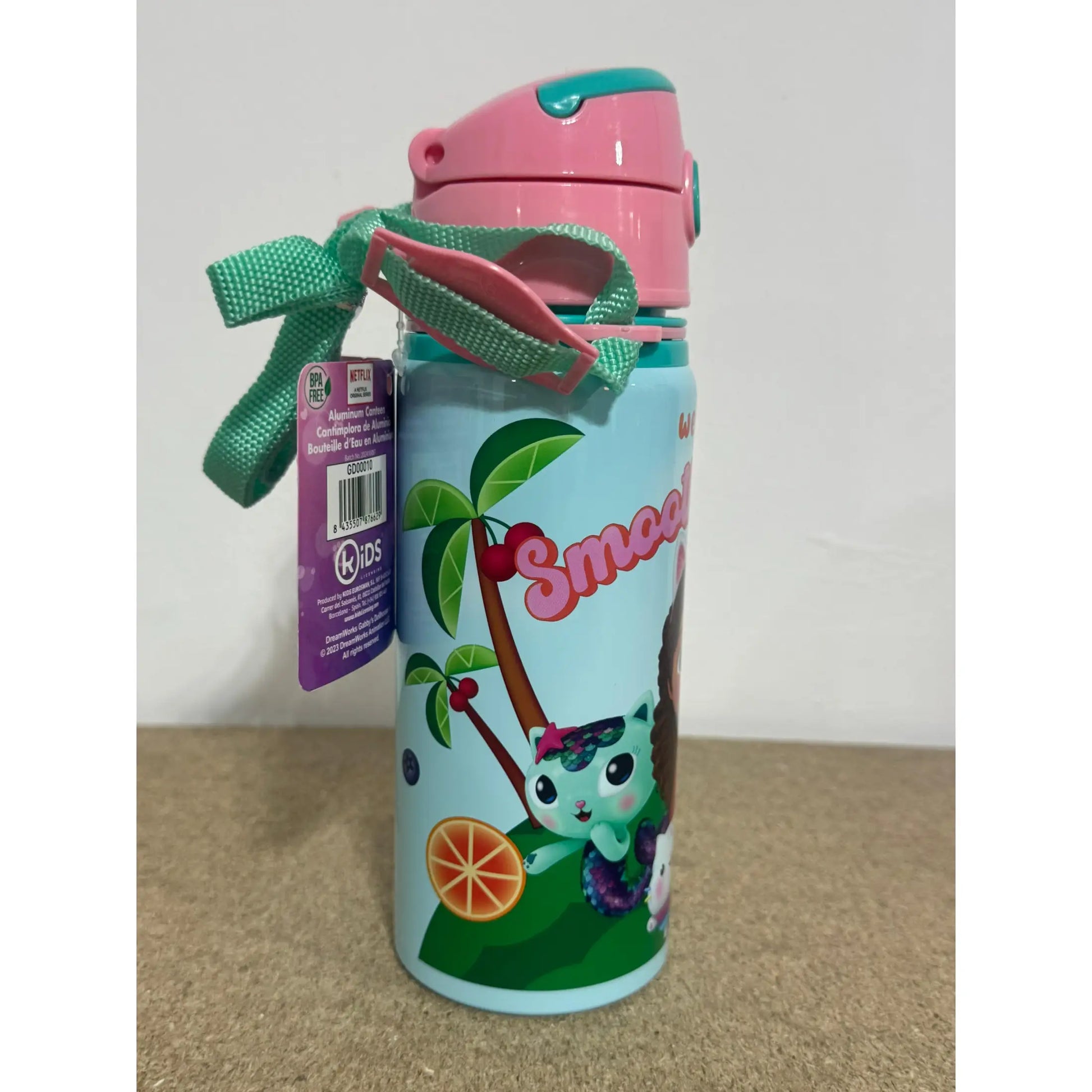 Botella Cantimplora con asa 600ml GABBYS DOLLHOUSE