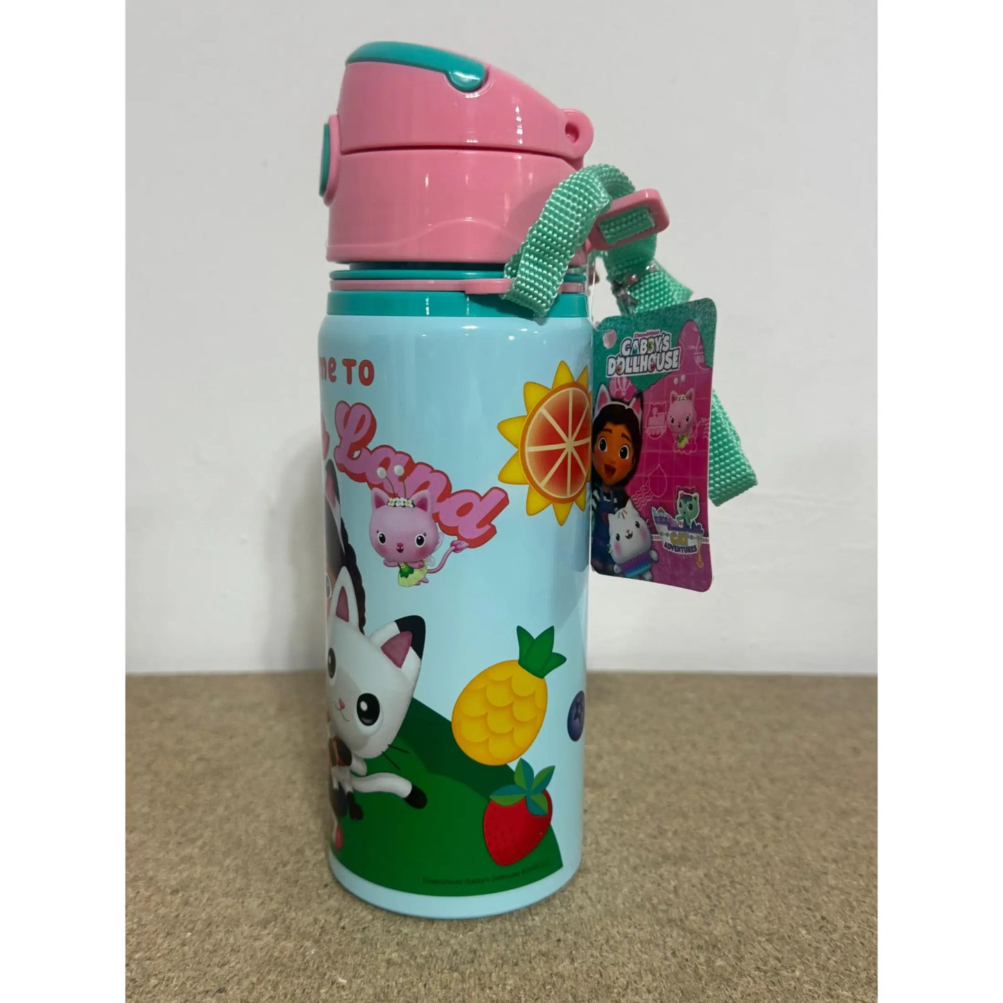 Botella Cantimplora con asa 600ml GABBYS DOLLHOUSE