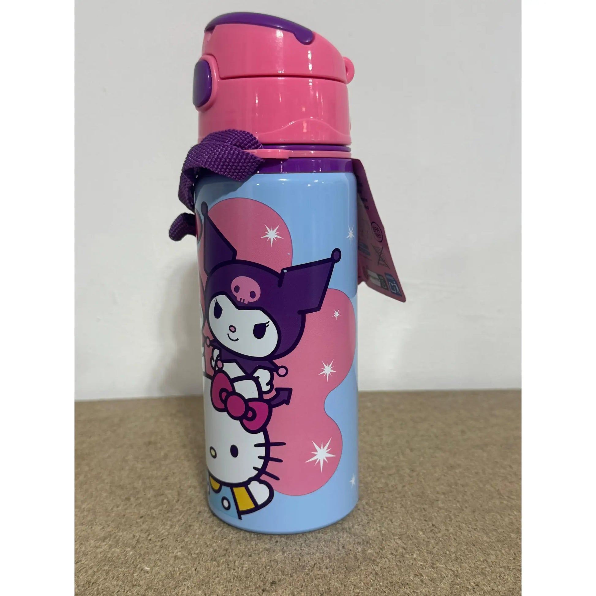 Botella Cantimplora con asa 600ml HELLO KITTY AND FRIENDS