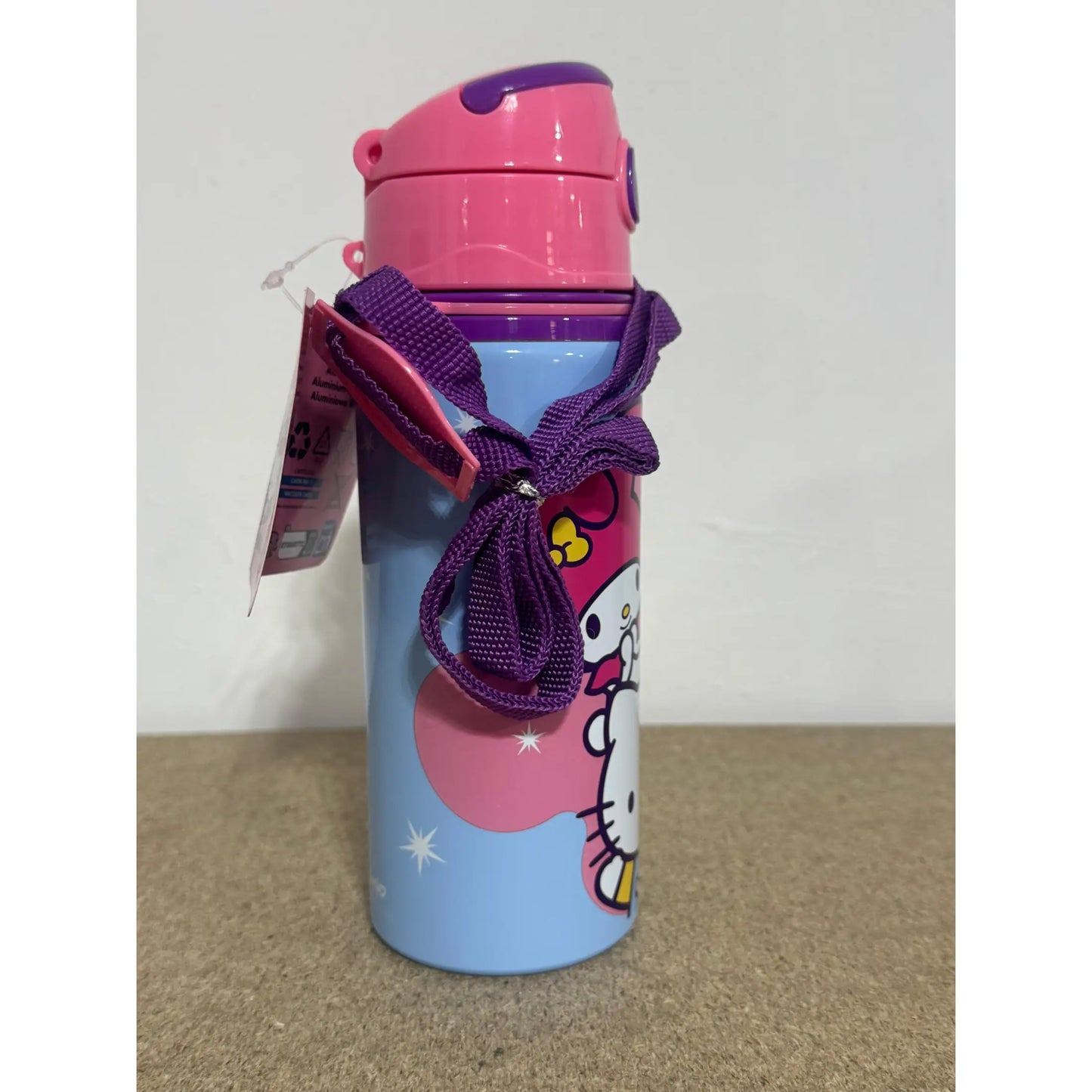 Botella Cantimplora con asa 600ml HELLO KITTY AND FRIENDS