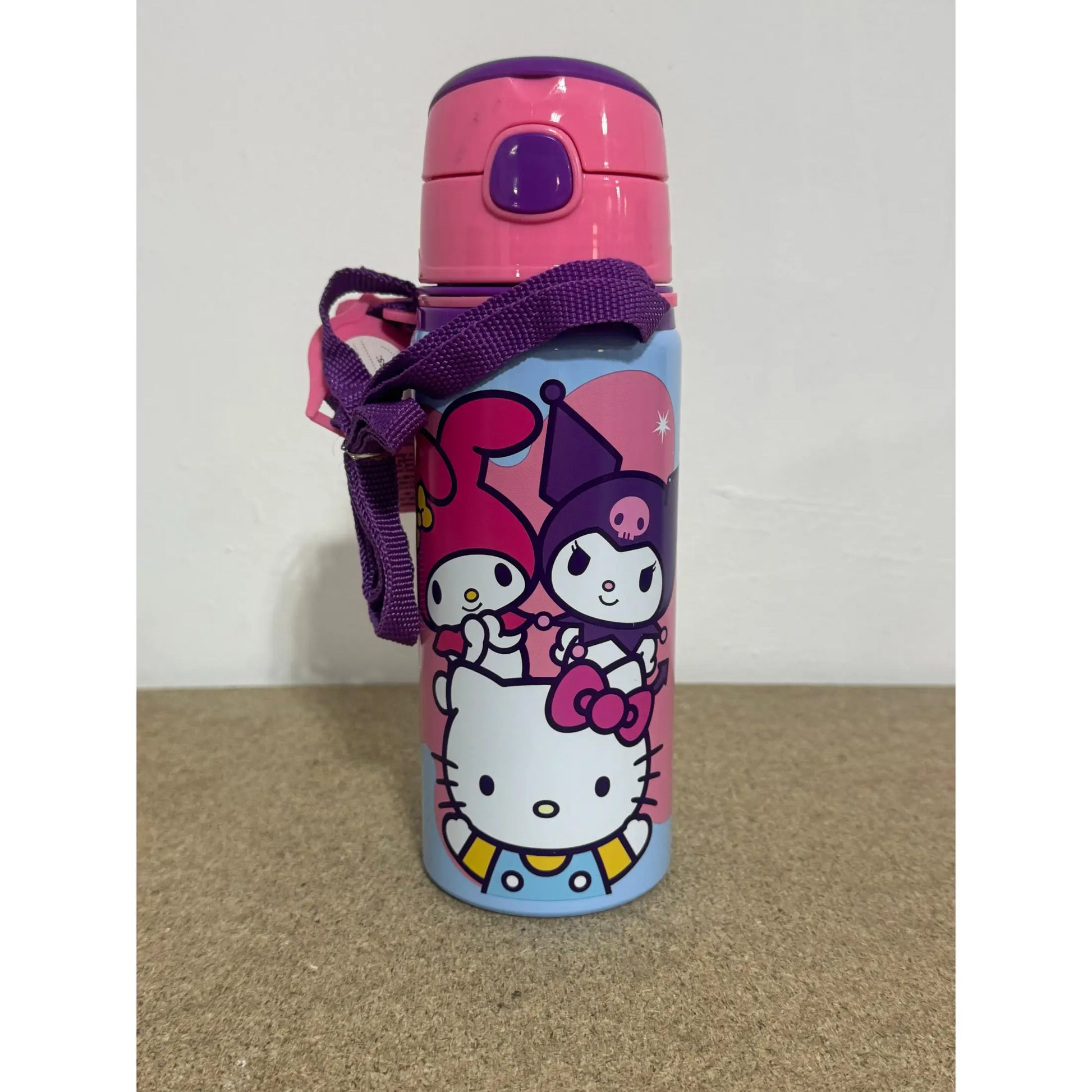 Botella Cantimplora con asa 600ml HELLO KITTY AND FRIENDS