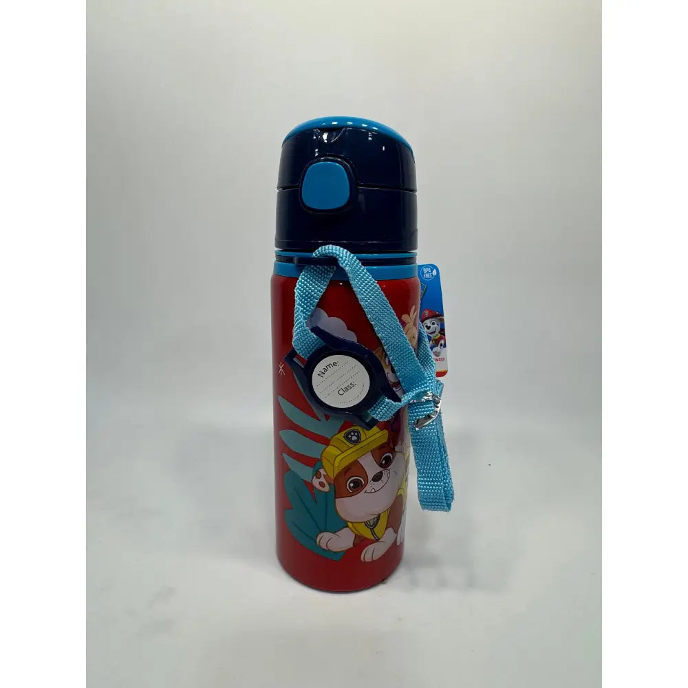 Botella Cantimplora con asa 600ml Patrulla Canina