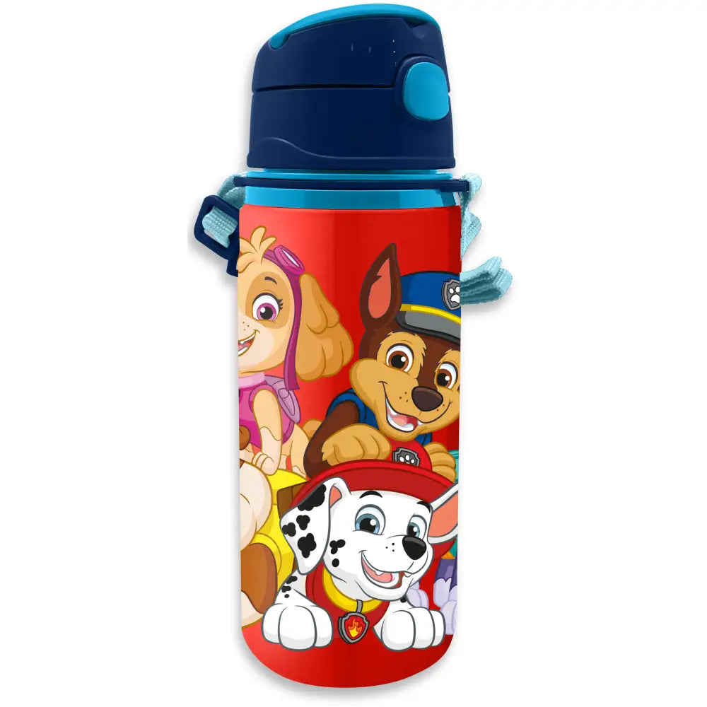Botella Cantimplora con asa 600ml Patrulla Canina