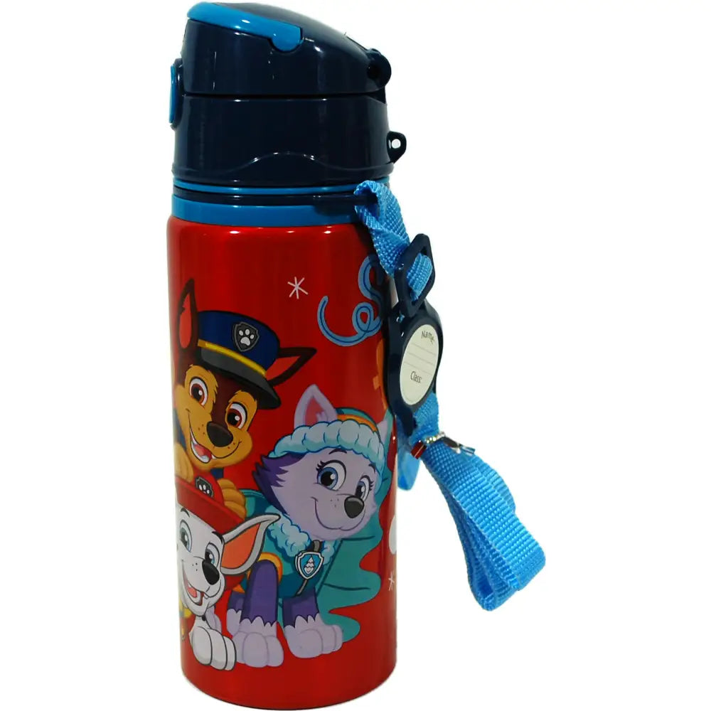 Botella Cantimplora con asa 600ml Patrulla Canina