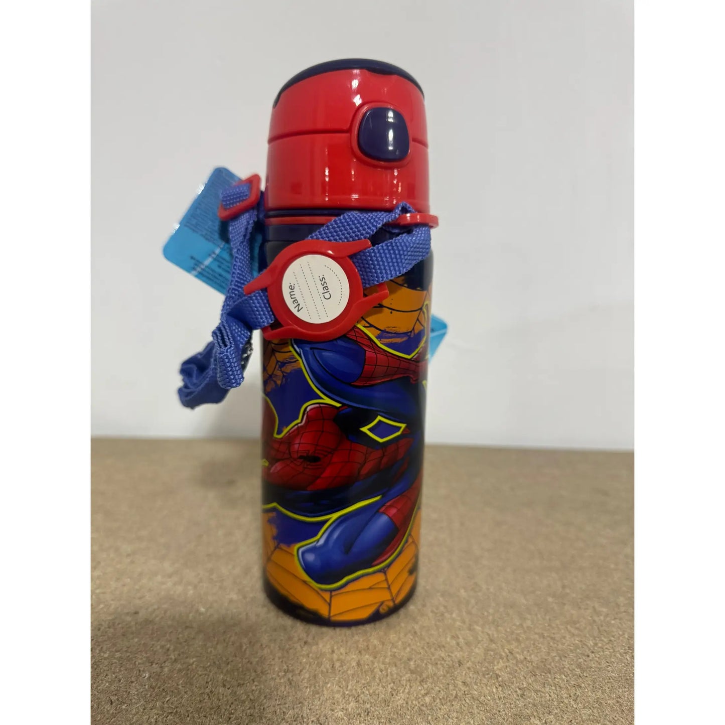 Botella Cantimplora con asa 600ml SPIDERMAN