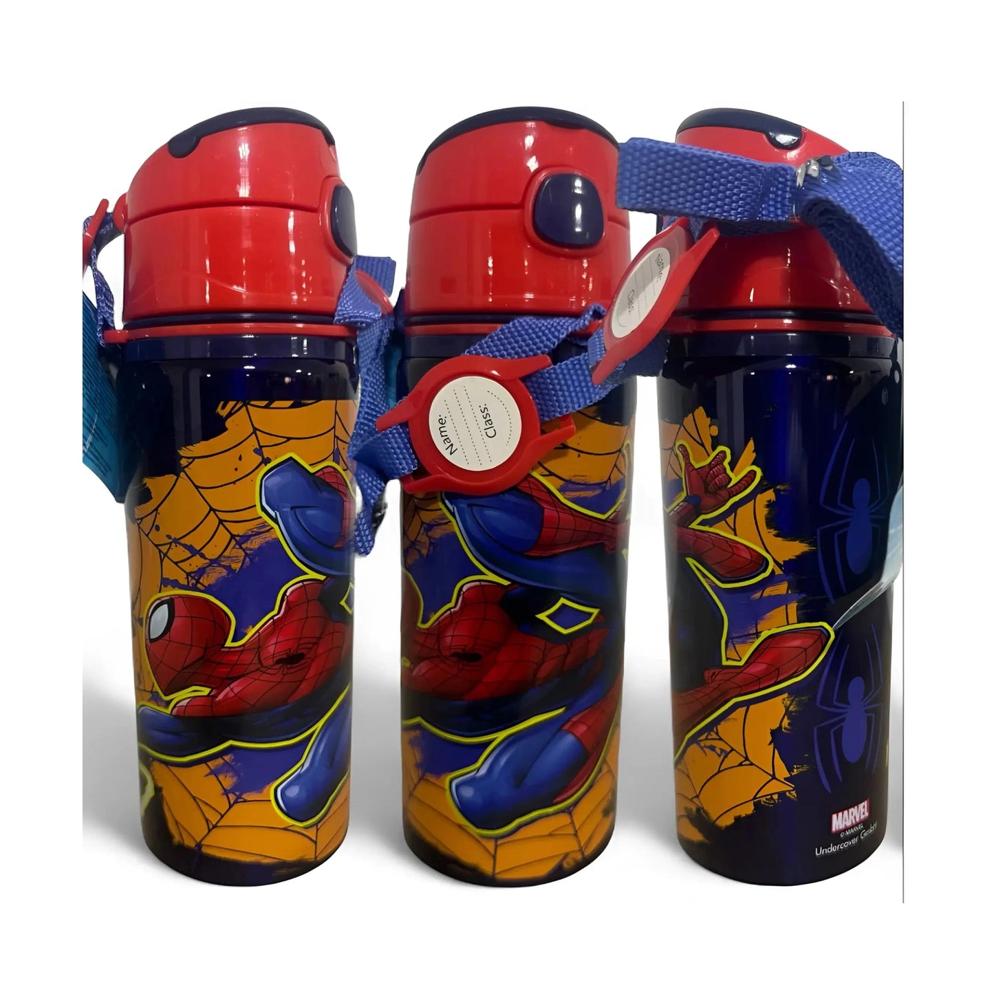 Botella Cantimplora con asa 600ml SPIDERMAN