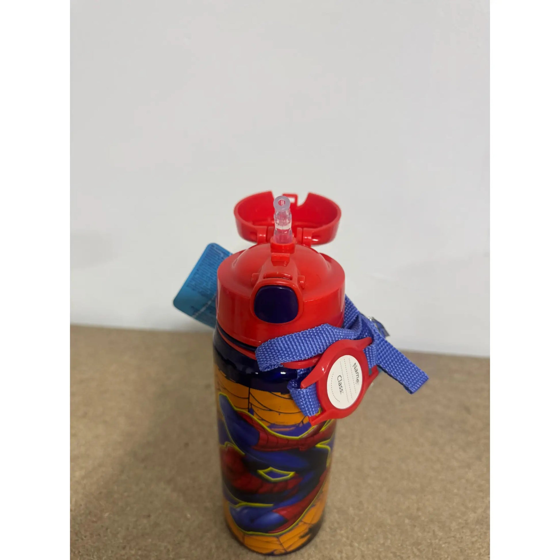 Botella Cantimplora con asa 600ml SPIDERMAN