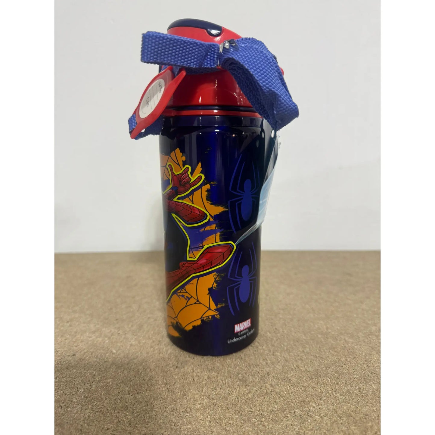 Botella Cantimplora con asa 600ml SPIDERMAN