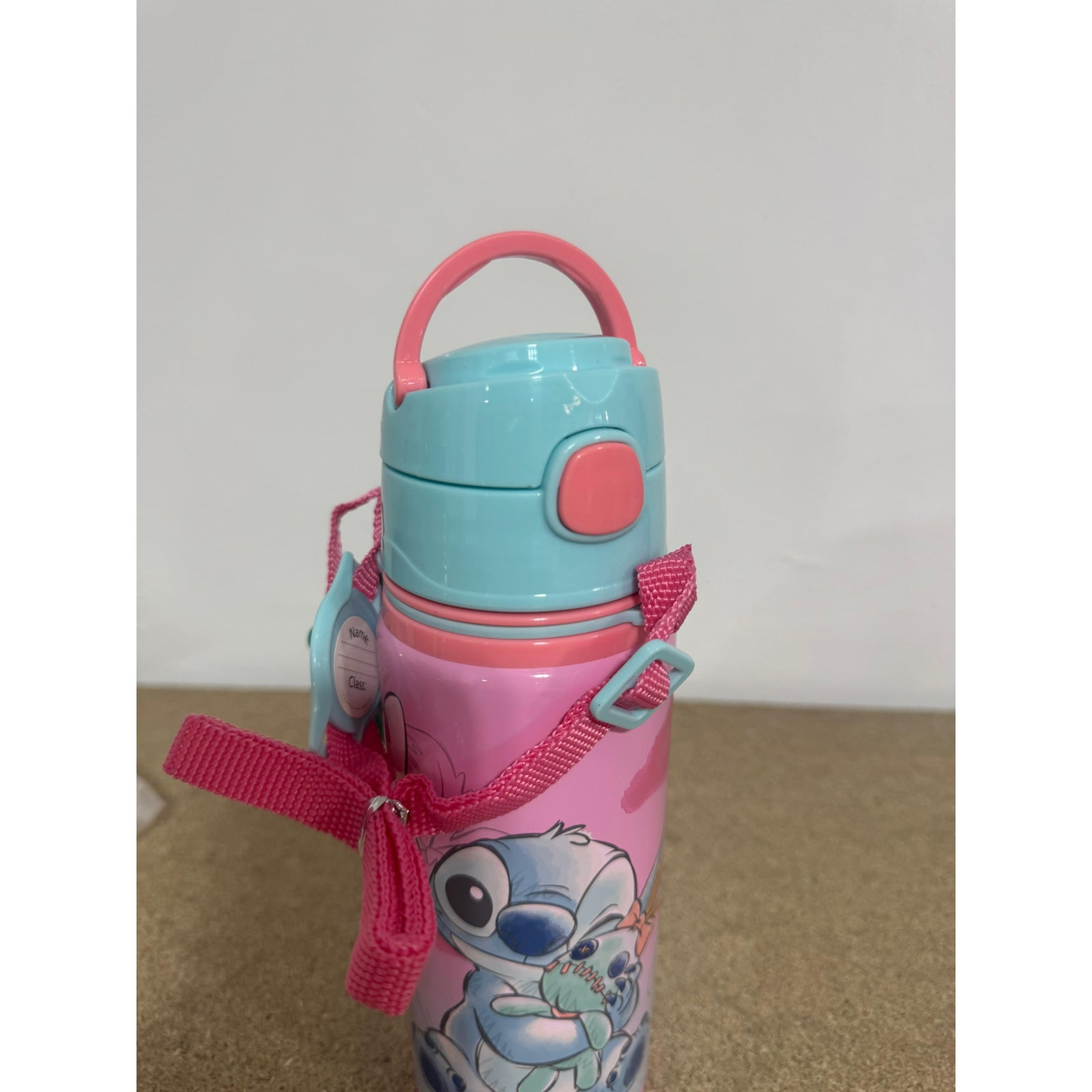 Botella Cantimplora con asa 600ml STITCH