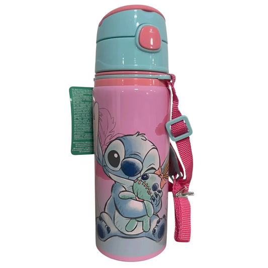 Botella Cantimplora con asa 600ml STITCH