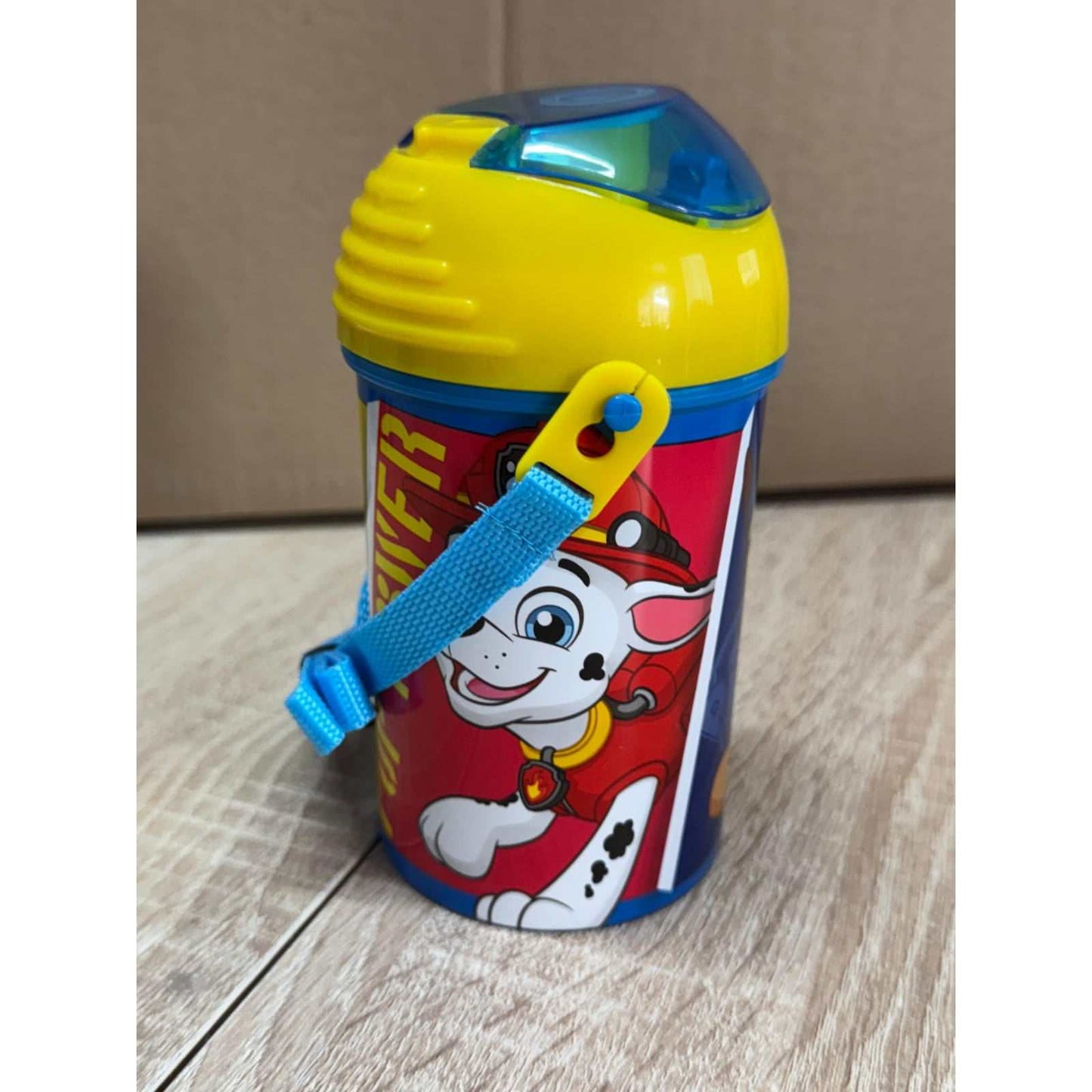 Botella cantimplora de agua infantil Patrulla Canina 450ml colorida