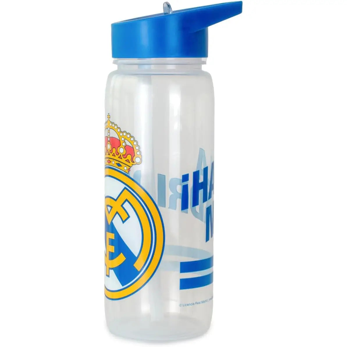 Botella cantimplora plástico REAL MADRID 600ml - Ideal Cole y Excursiones - agua