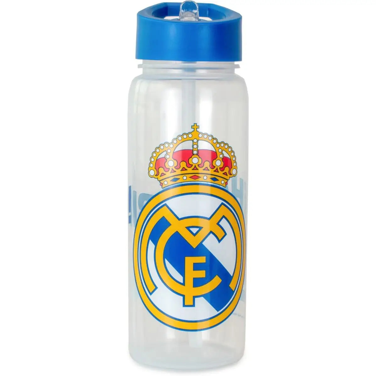 Botella cantimplora plástico REAL MADRID 600ml - Ideal Cole y Excursiones - agua
