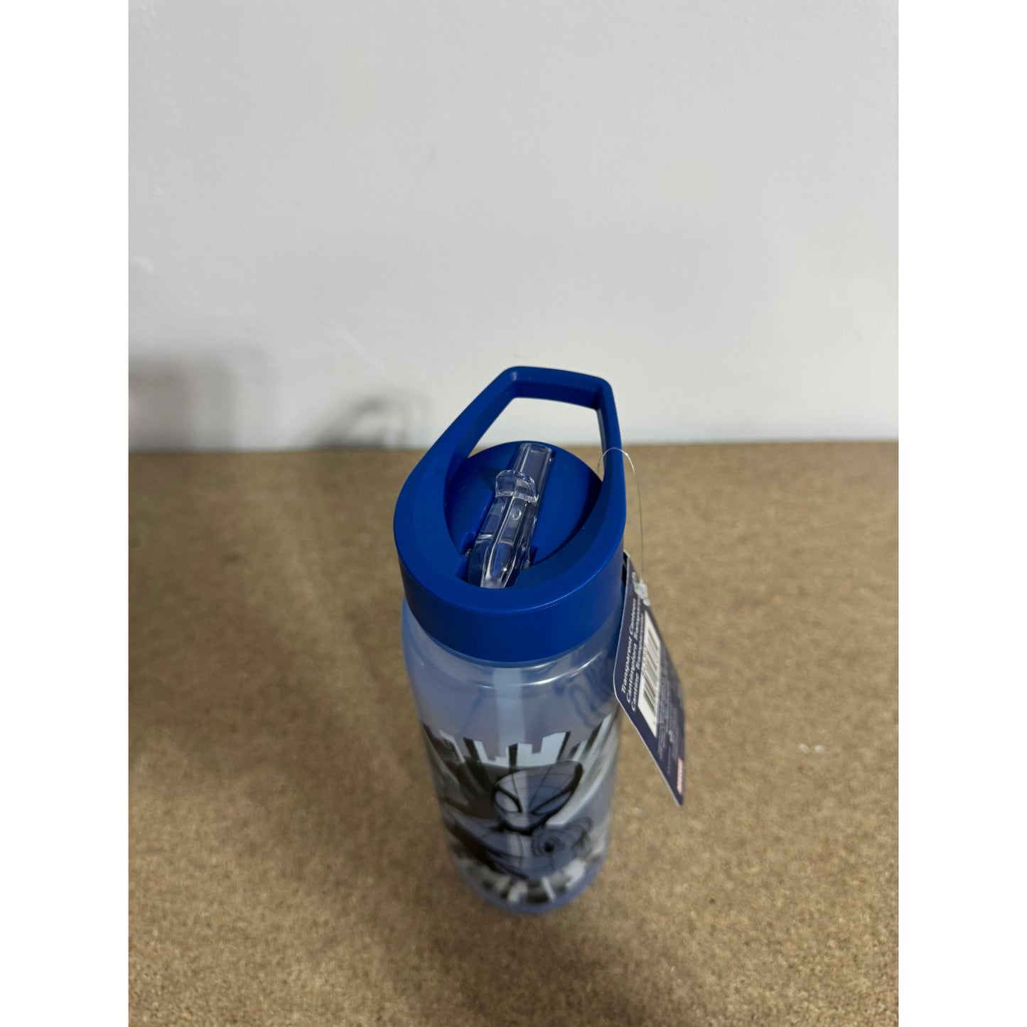 Botella cantimplora plástico Spiderman 600ml - Ideal Cole y Excursiones - agua